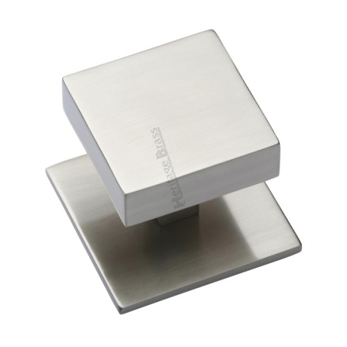 SQUARE MODERN CENTRE DOOR KNOB